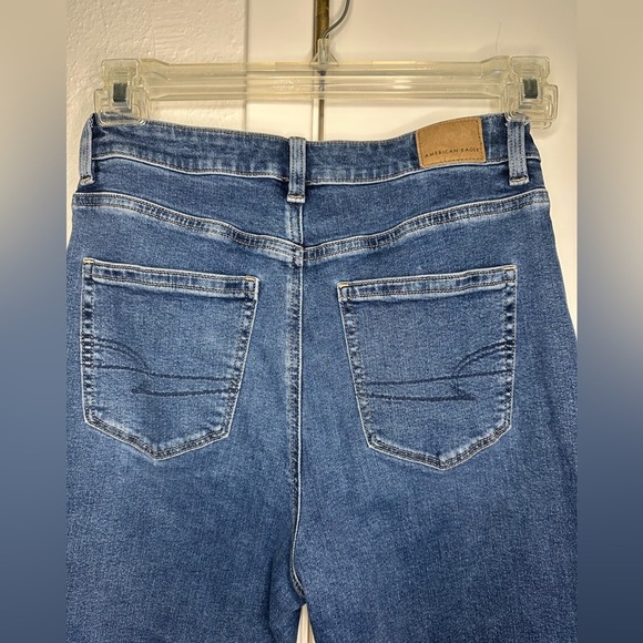 American Eagle Outfitters Mom Jean Blue size 8 Short - Picture 8 of 8